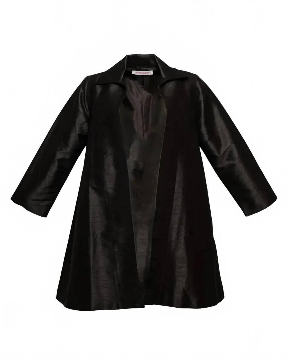 NEW FRANCES VALENTINE women's charlotte topper jacket in black - Picture 5 of 5